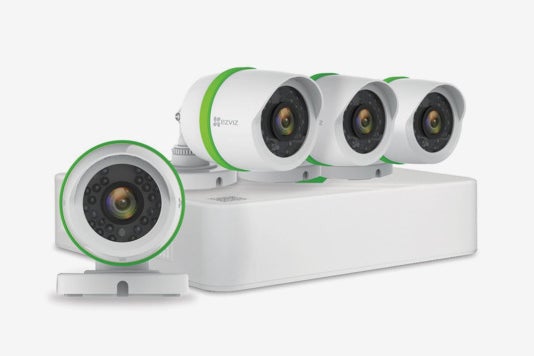 Ezviz outdoor surveillance system.